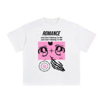 Romance Abstract Graphic Tee-INNBLAC Fashion Apparel