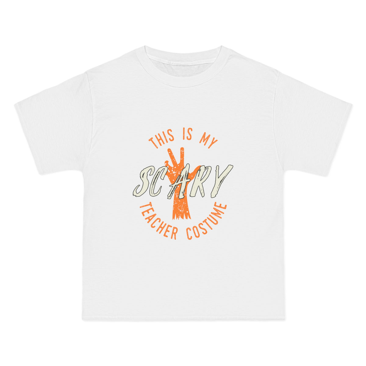SCARY Retro Graphic T Shirt-INNBLAC Fashion Apparel