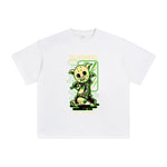 SLASHING Pig Mask Graphic Tee-INNBLAC Fashion Apparel