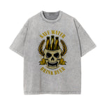 Save Water Drink Beer Thick Tee-INNBLAC Fashion Apparel