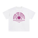 Savor the Insanity Abstract Graphic Tee-INNBLAC Fashion Apparel