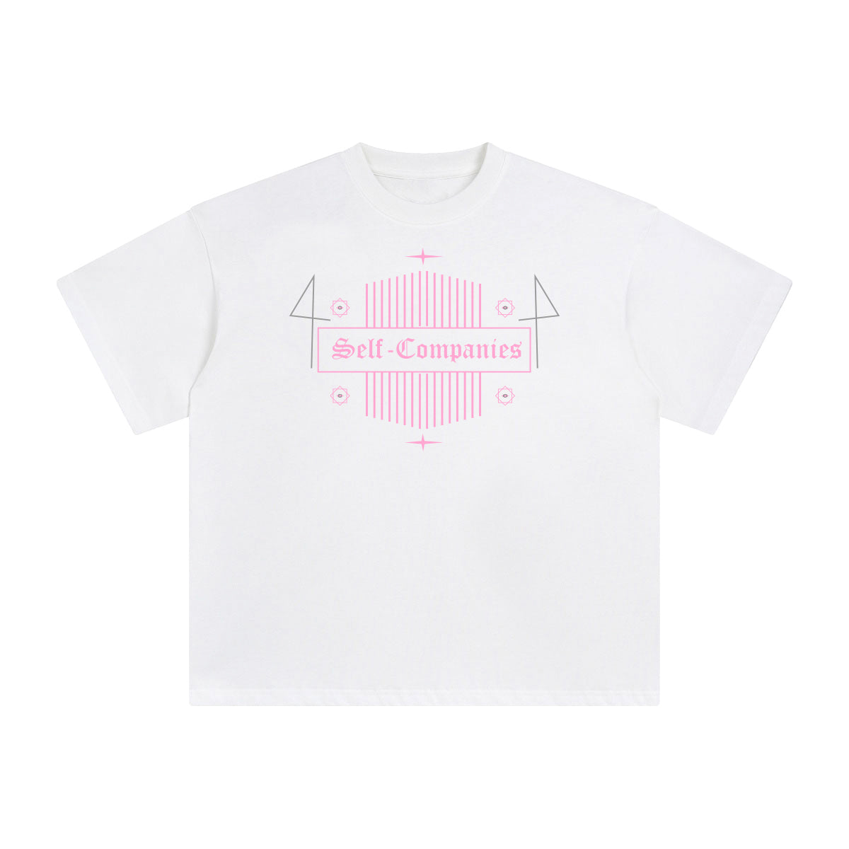 Self Companies Abstract Graphic Tee-INNBLAC Fashion Apparel