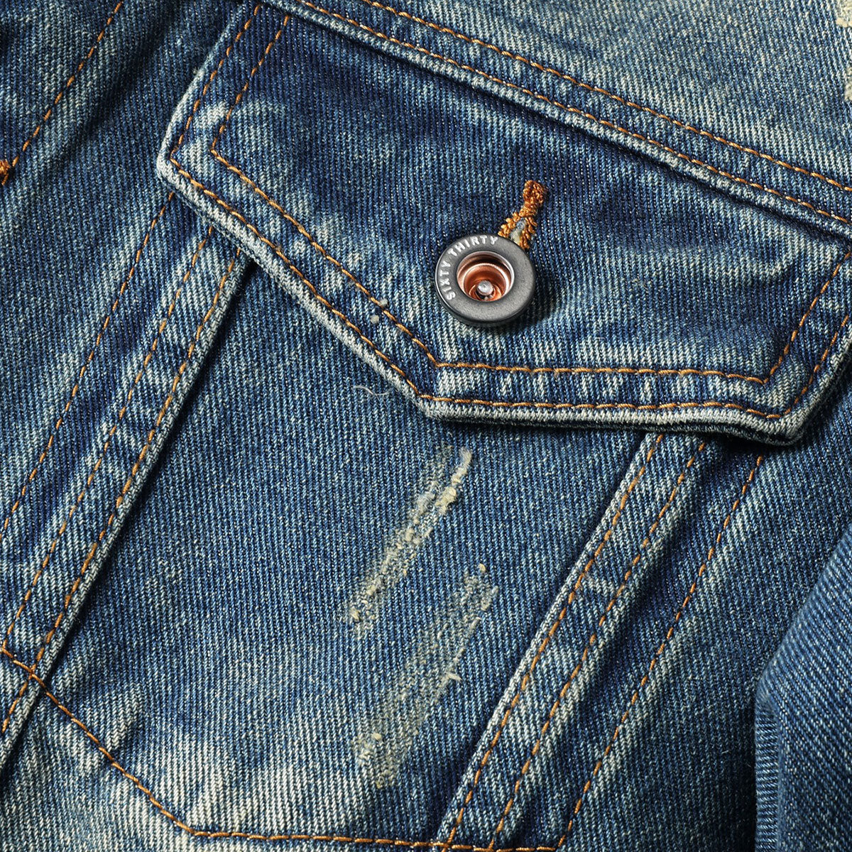 Selvedge Denim Trucker Jacket-INNBLAC Fashion Apparel