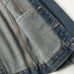 Selvedge Denim Trucker Jacket-INNBLAC Fashion Apparel
