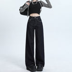 Selvedge Women's Baggy Jeans-INNBLAC Fashion Apparel