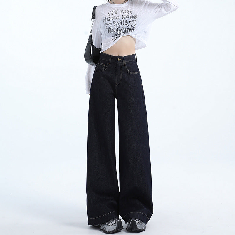 Selvedge Women's Baggy Jeans-INNBLAC Fashion Apparel