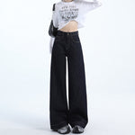 Selvedge Women's Baggy Jeans-INNBLAC Fashion Apparel