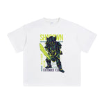 Shadown Knight Japanese Kanji Graphic Tee-INNBLAC Fashion Apparel