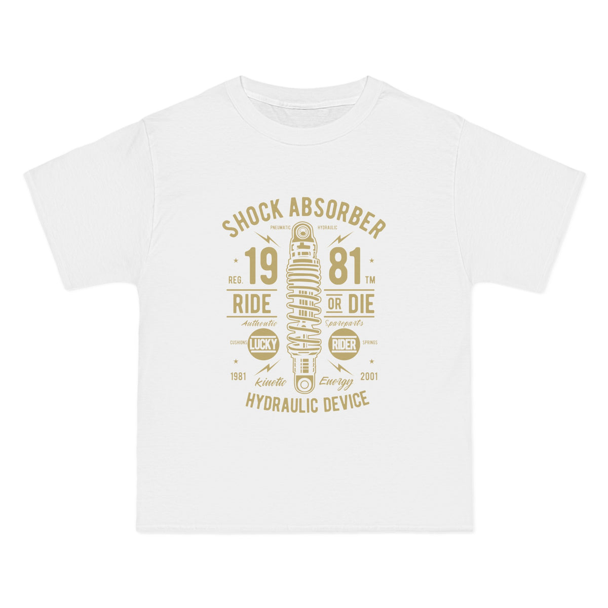 Shock Absorber Retro Graphic Tee-INNBLAC Fashion Apparel