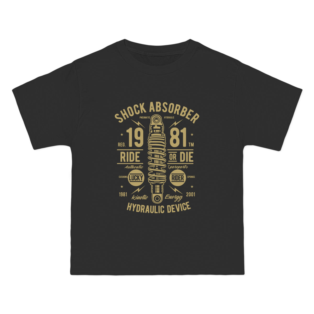 Shock Absorber Retro Graphic Tee-INNBLAC Fashion Apparel