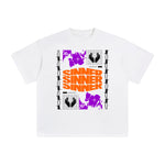 Sinner Abstract Graphic Tee-INNBLAC Fashion Apparel