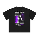 Sinner Looking for Forgiveness Abstract Graphic Tee-INNBLAC Fashion Apparel