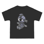 Sitting Astronaut Robot Graphic Tee-INNBLAC Fashion Apparel