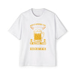 Slogan & Beer Graphic Tee-INNBLAC Fashion Apparel