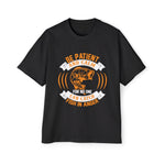 Slogan & Fish Graphic Tee-INNBLAC Fashion Apparel