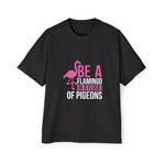 Slogan & Red-crowned Crane Graphic Tee-INNBLAC Fashion Apparel