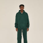 Oversized Plush Lining Plain Hoodie-INNBLAC Fashion Apparel