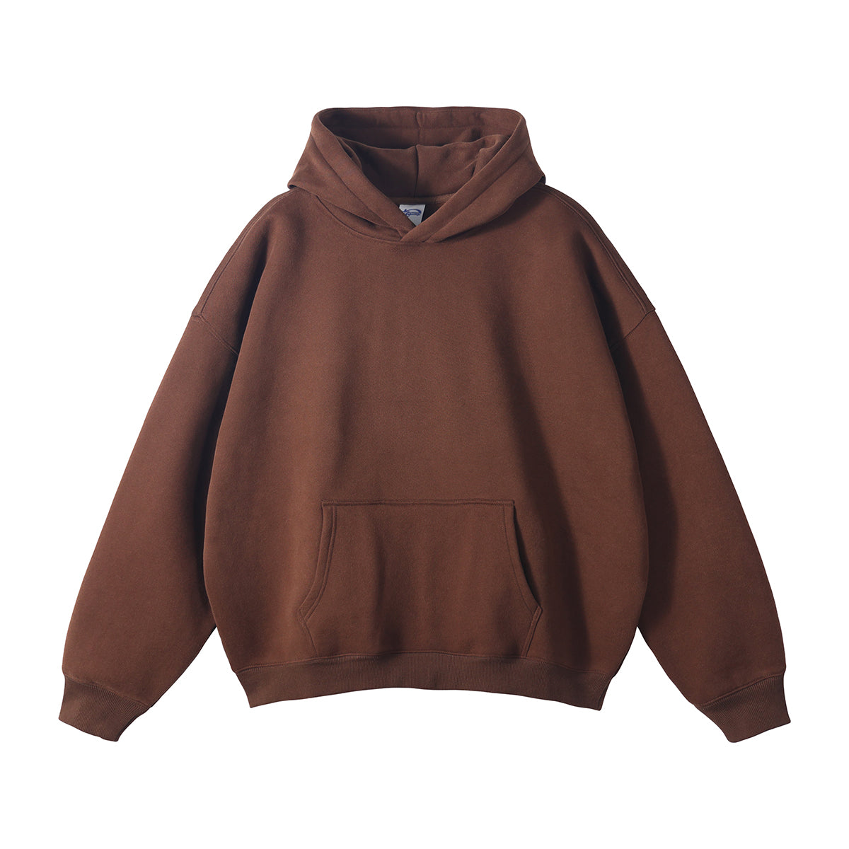 Oversized Plush Lining Plain Hoodie-INNBLAC Fashion Apparel