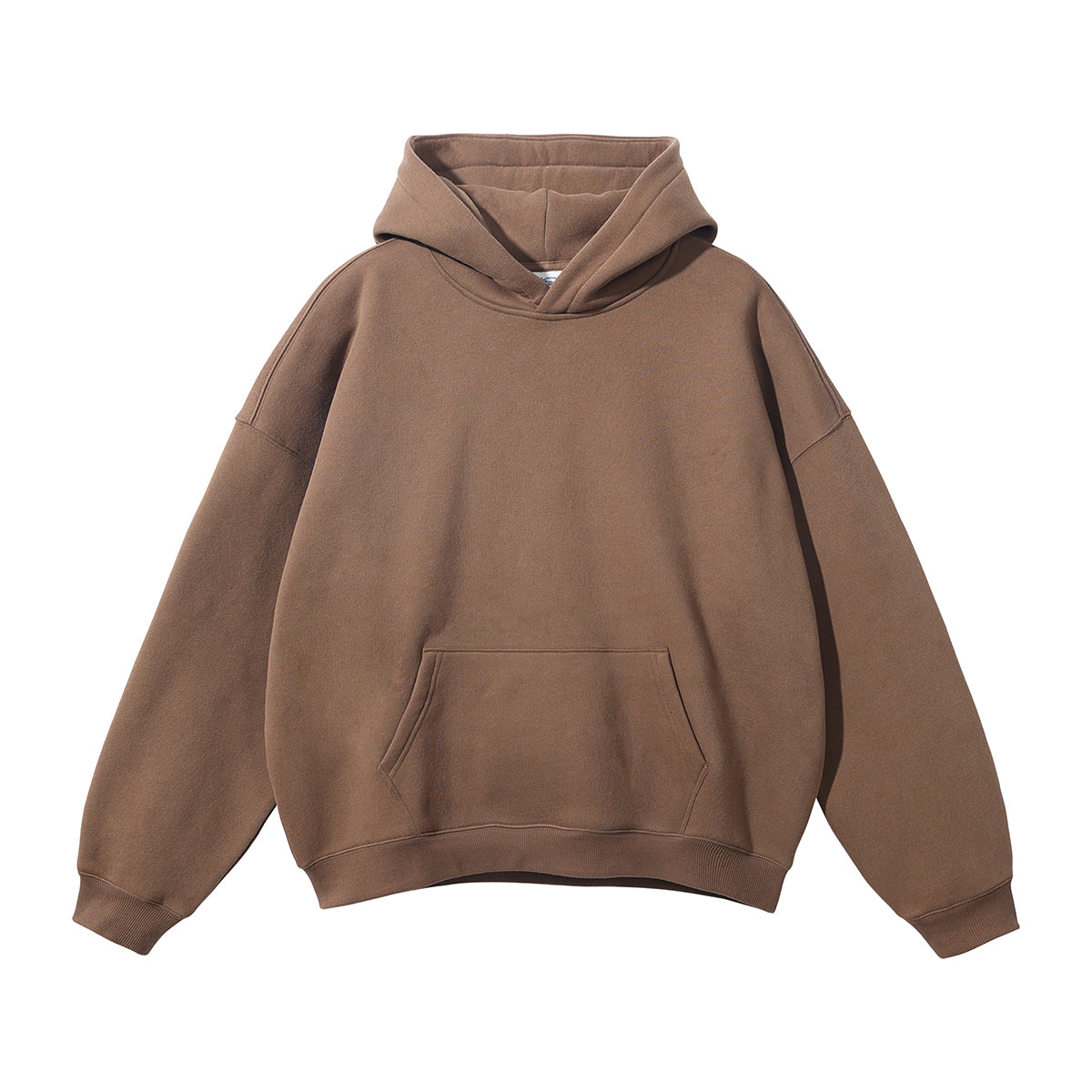 Oversized Plush Lining Plain Hoodie-INNBLAC Fashion Apparel