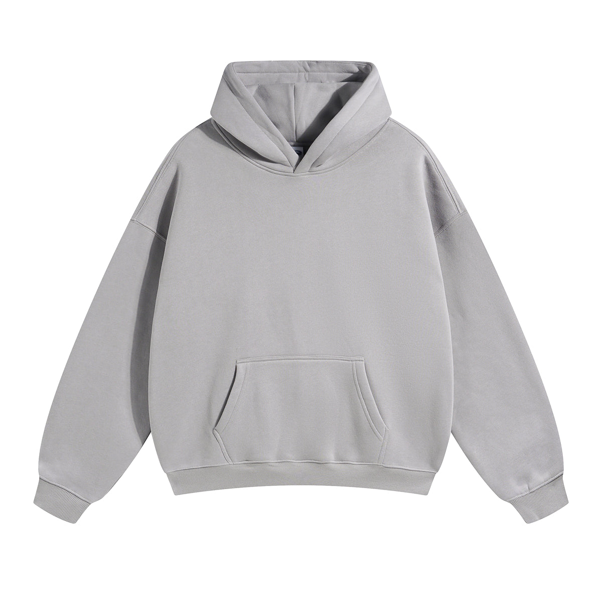 Oversized Plush Lining Plain Hoodie-INNBLAC Fashion Apparel