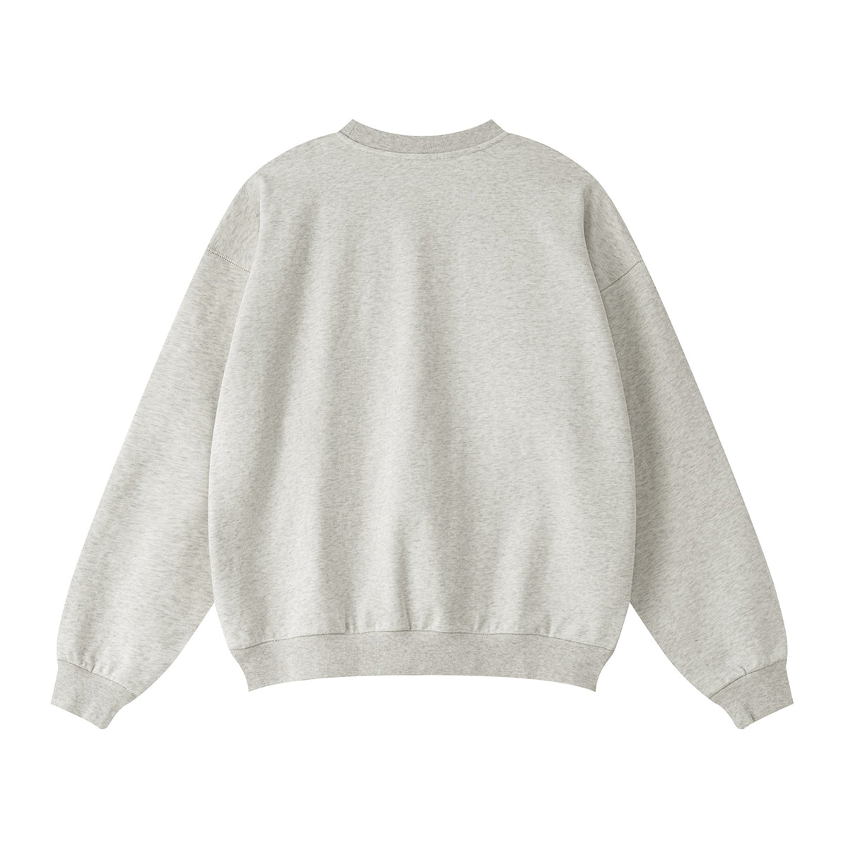Solid Crew Neck Comfort Sweatshirt-INNBLAC Fashion Apparel