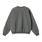 Solid French Terry Oversized Sweatshirt-INNBLAC Fashion Apparel