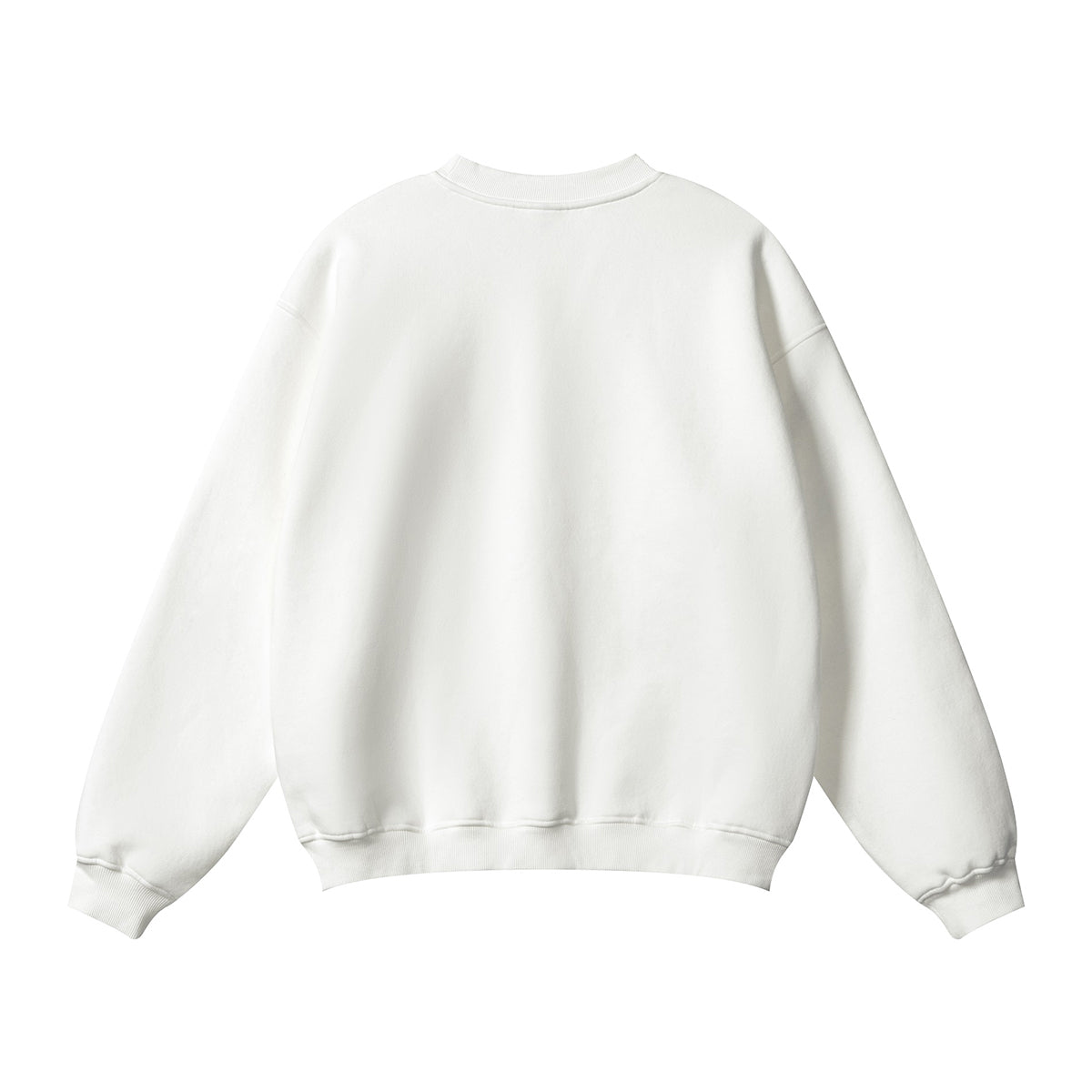 Solid French Terry Oversized Sweatshirt-INNBLAC Fashion Apparel