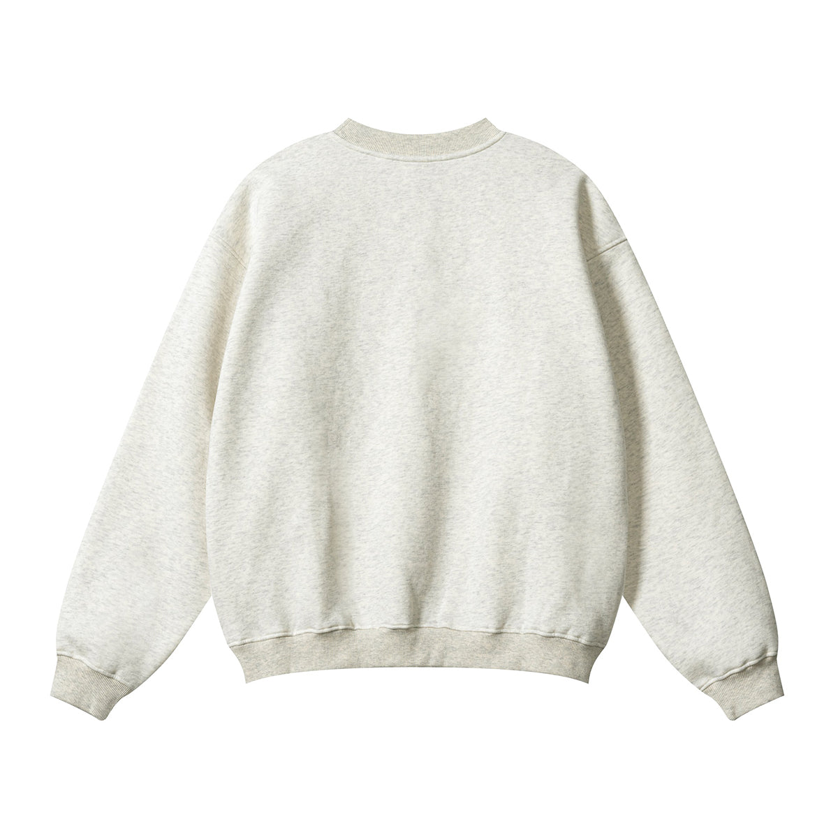 Solid French Terry Oversized Sweatshirt-INNBLAC Fashion Apparel