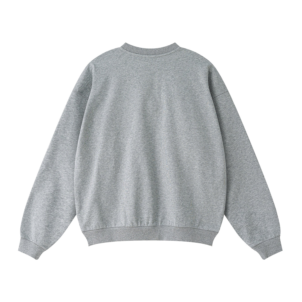 Solid Crew Neck Comfort Sweatshirt-INNBLAC Fashion Apparel