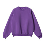 Solid French Terry Oversized Sweatshirt-INNBLAC Fashion Apparel