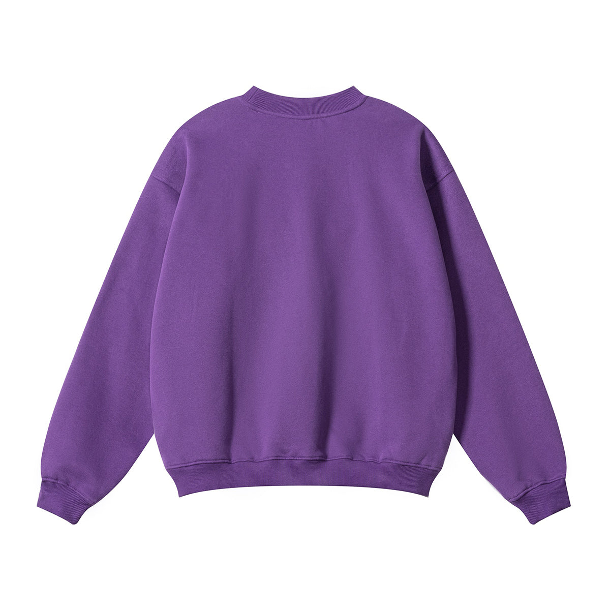 Solid French Terry Oversized Sweatshirt-INNBLAC Fashion Apparel