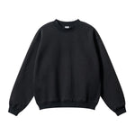 Solid French Terry Oversized Sweatshirt-INNBLAC Fashion Apparel