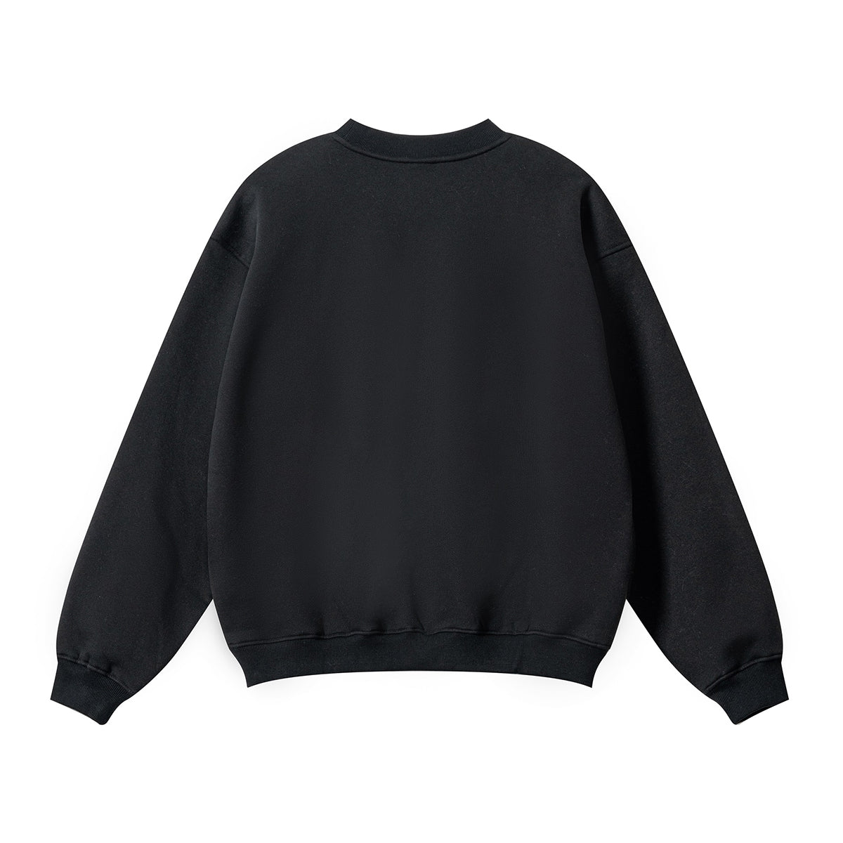 Solid French Terry Oversized Sweatshirt-INNBLAC Fashion Apparel