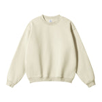 Solid French Terry Oversized Sweatshirt-INNBLAC Fashion Apparel