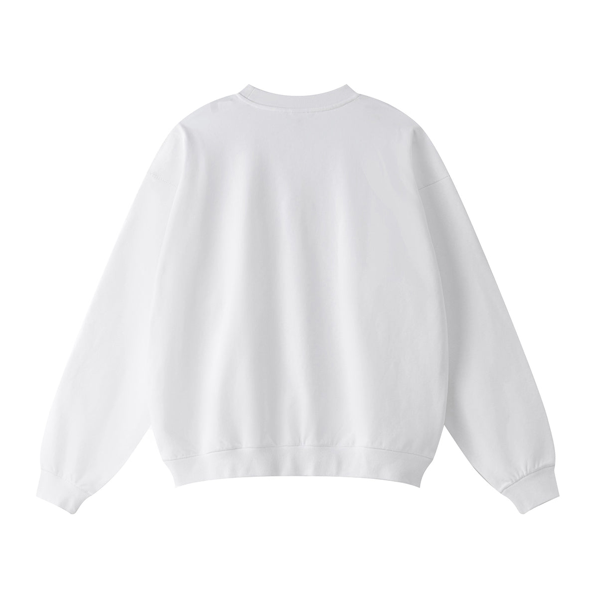 Solid Crew Neck Comfort Sweatshirt-INNBLAC Fashion Apparel