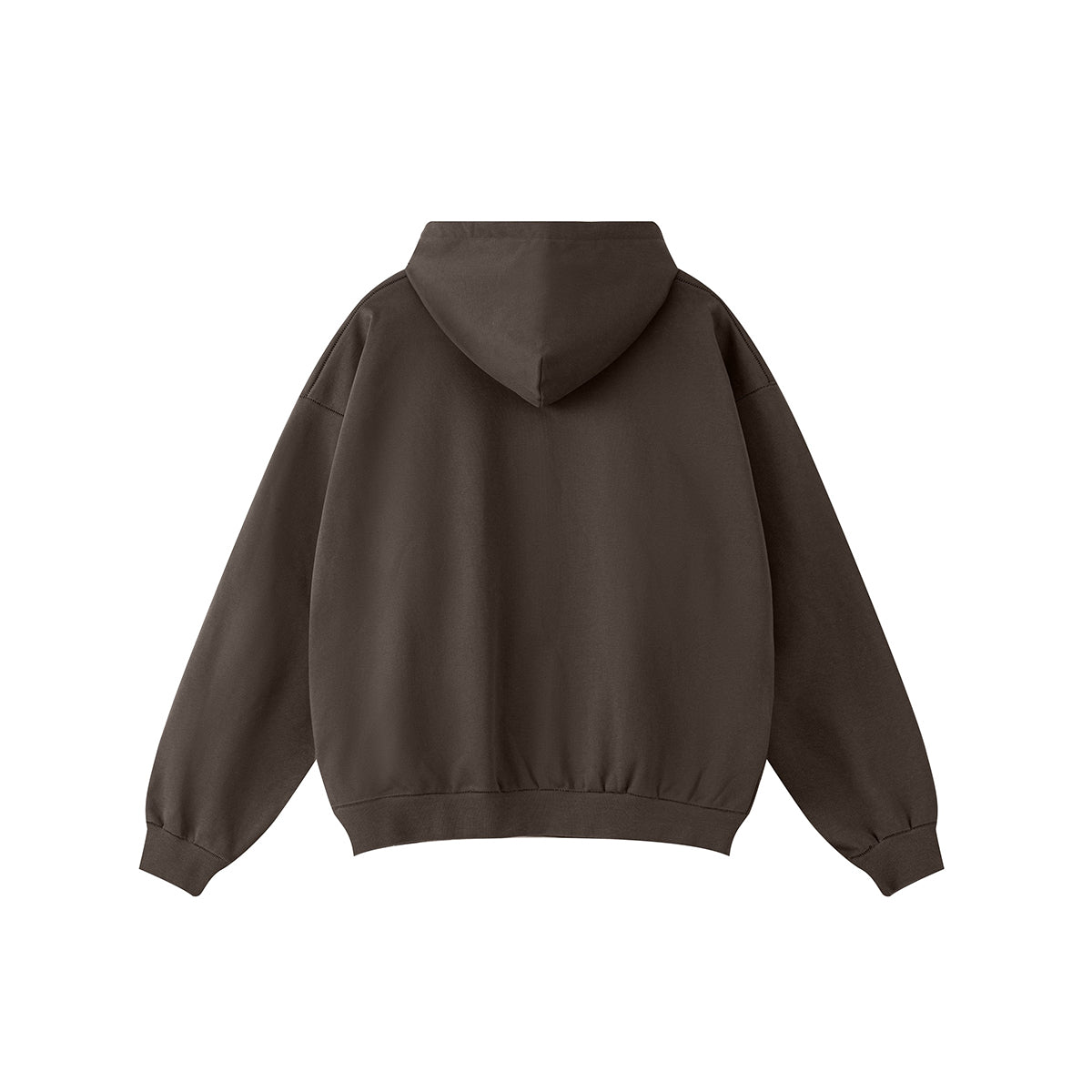 Solid French Terry Pullover Hoodie-INNBLAC Fashion Apparel