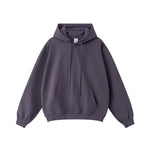 Solid French Terry Pullover Hoodie-INNBLAC Fashion Apparel