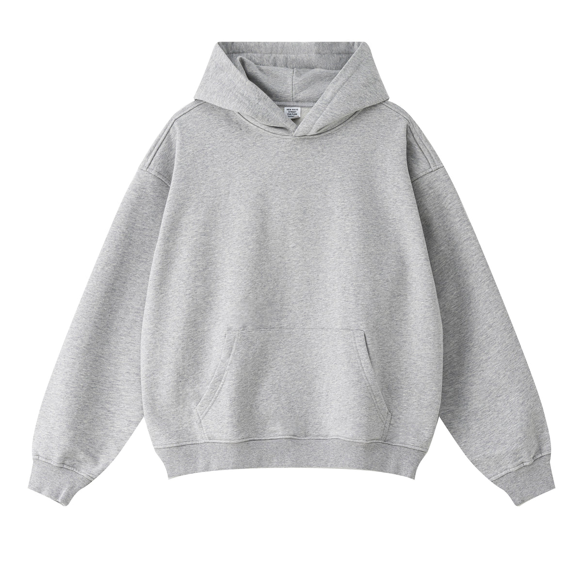 Solid Color Kangaroo Pocket Hoodie-INNBLAC Fashion Apparel