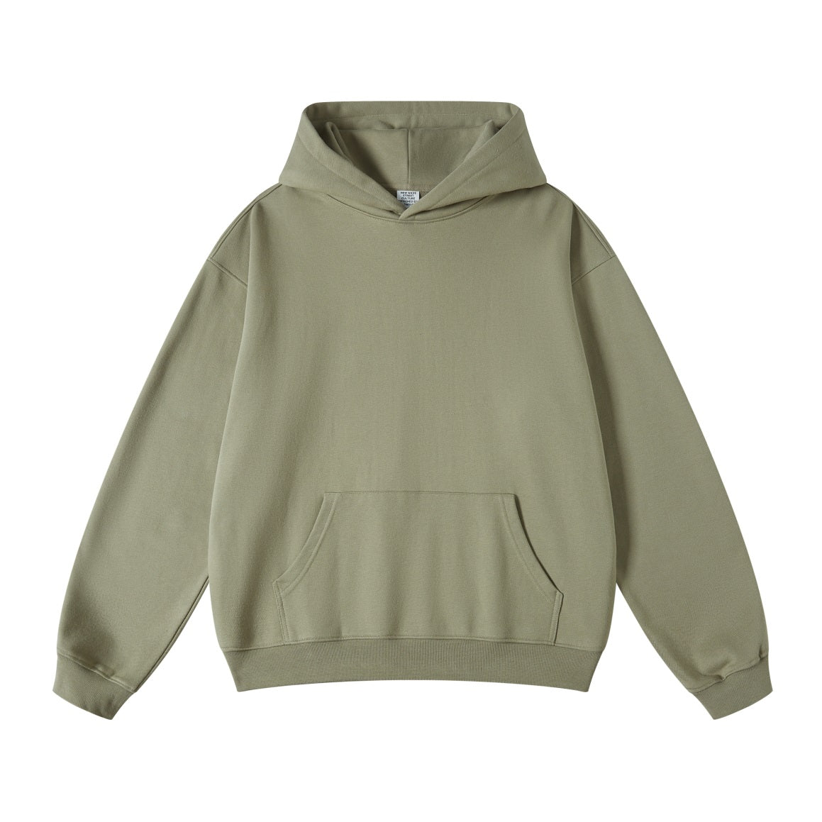 Solid Color Kangaroo Pocket Hoodie-INNBLAC Fashion Apparel