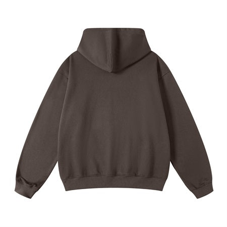 Solid Color Kangaroo Pocket Hoodie-INNBLAC Fashion Apparel