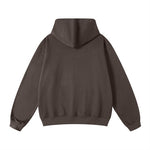 Solid Color Kangaroo Pocket Hoodie-INNBLAC Fashion Apparel