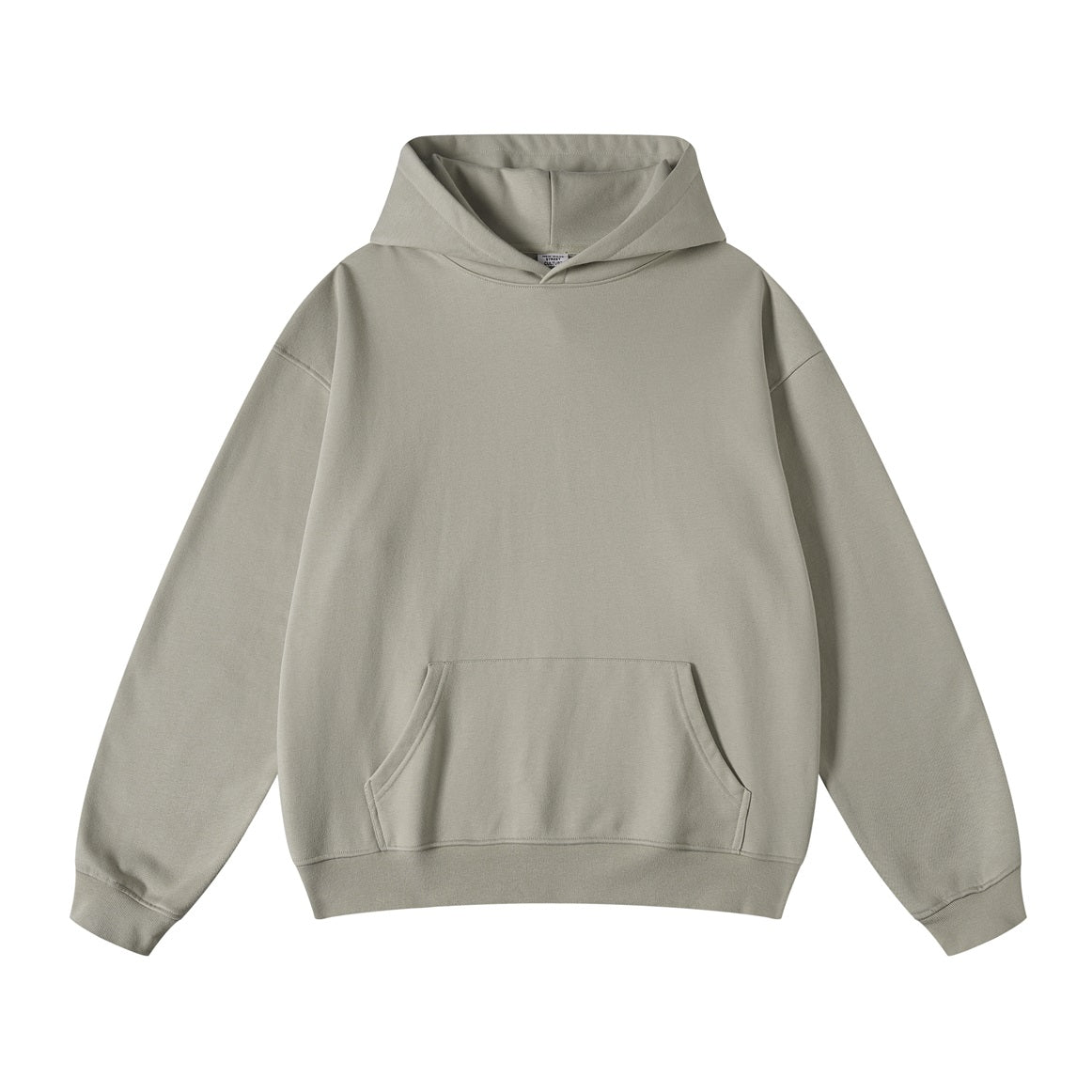 Solid Color Kangaroo Pocket Hoodie-INNBLAC Fashion Apparel
