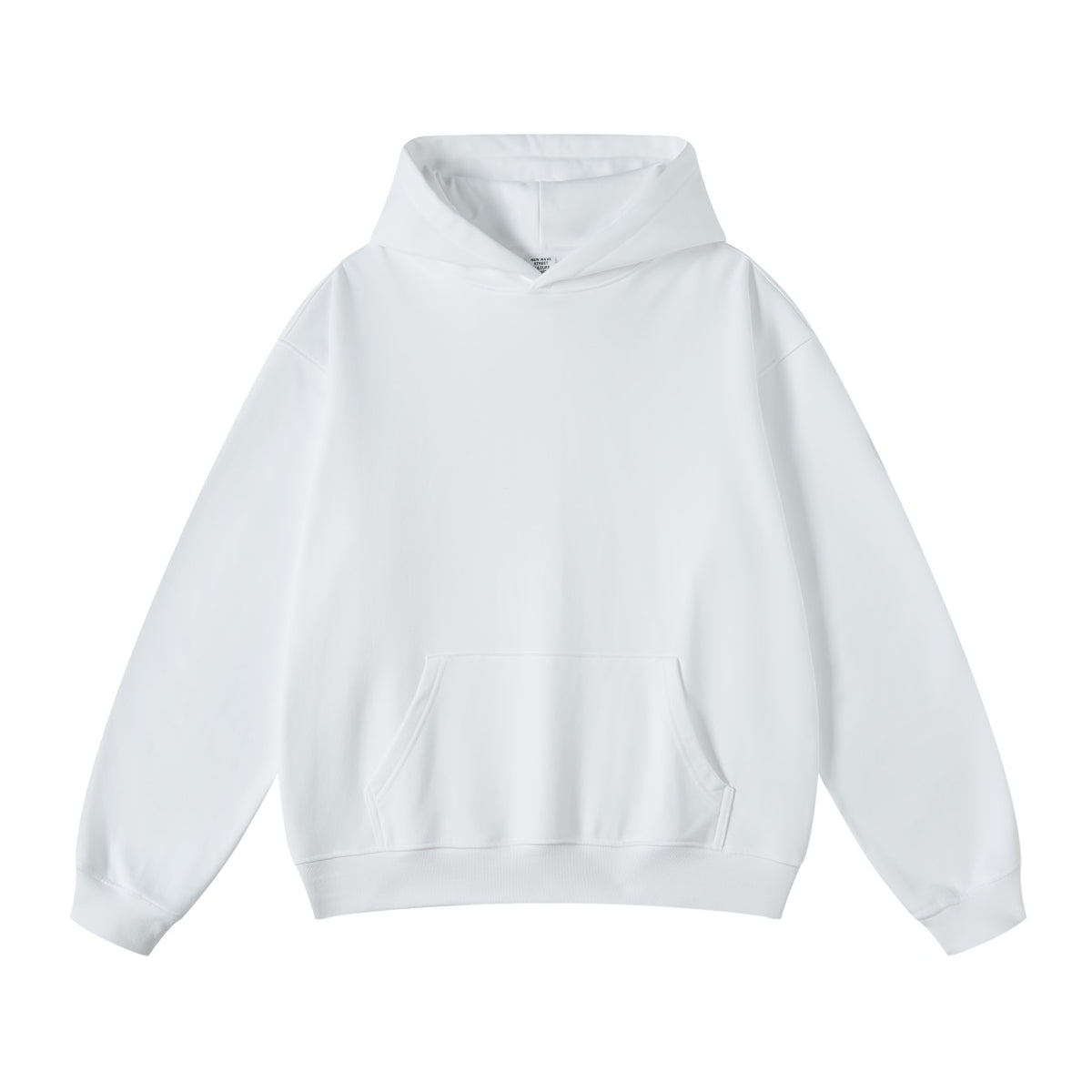 Solid Color Kangaroo Pocket Hoodie-INNBLAC Fashion Apparel