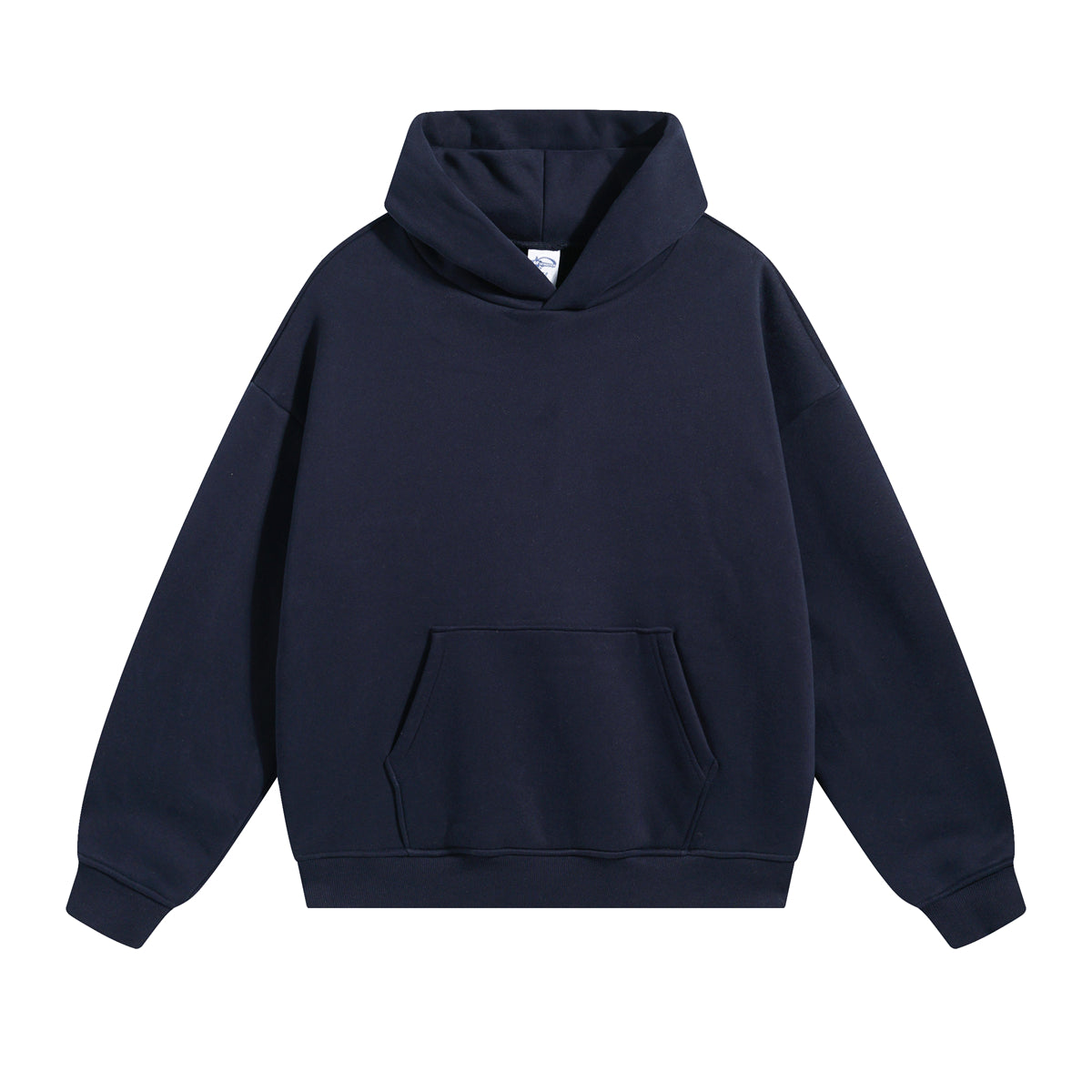 Solid Color Plush Lining Pullover Hoodie-INNBLAC Fashion Apparel