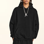 Plush lining Thick Oversized Hoodie-INNBLAC Fashion Apparel
