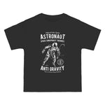 Space Conspiracy Theories Astronaut Graphic Tee-INNBLAC Fashion Apparel