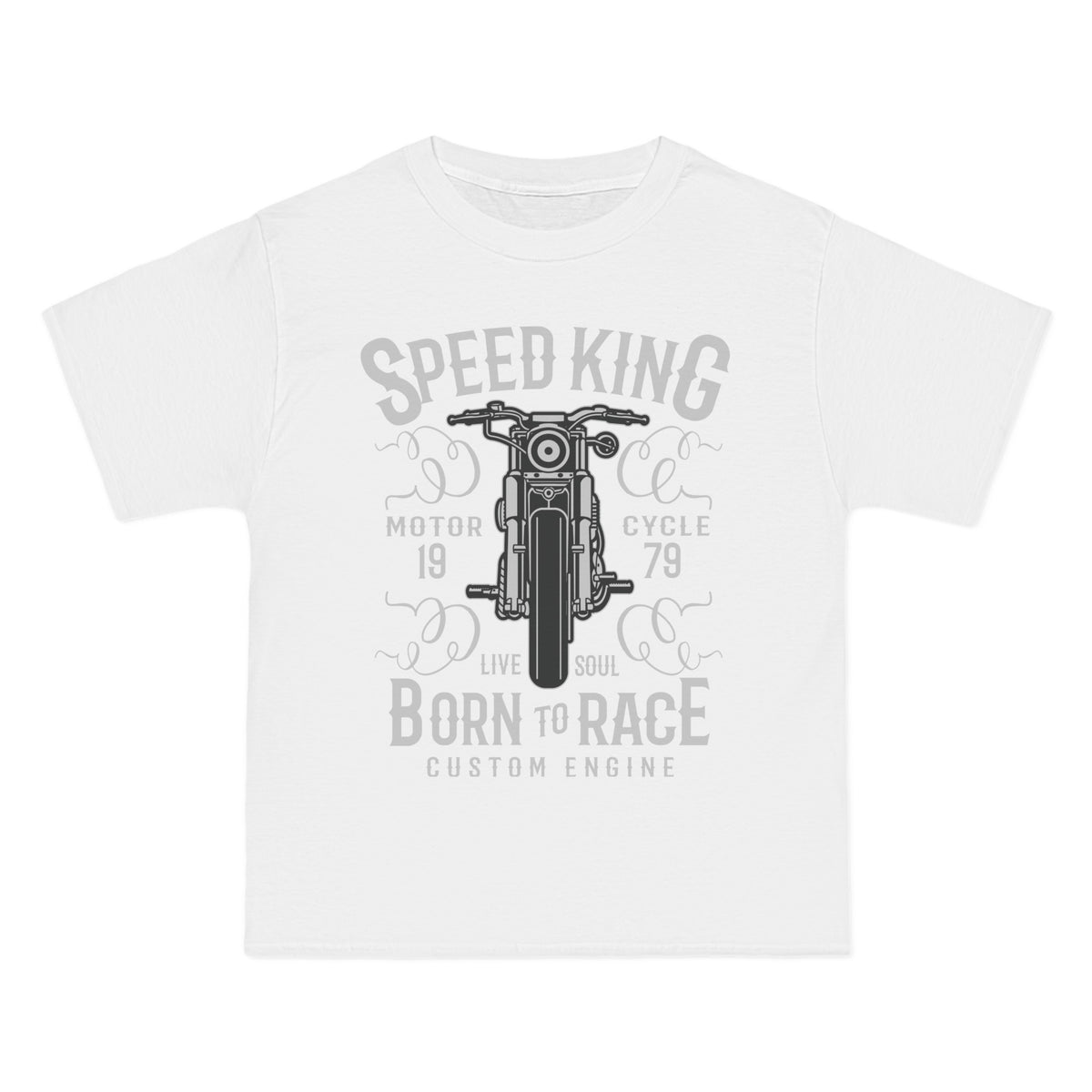 Speed King Motor Graphic Tee-INNBLAC Fashion Apparel
