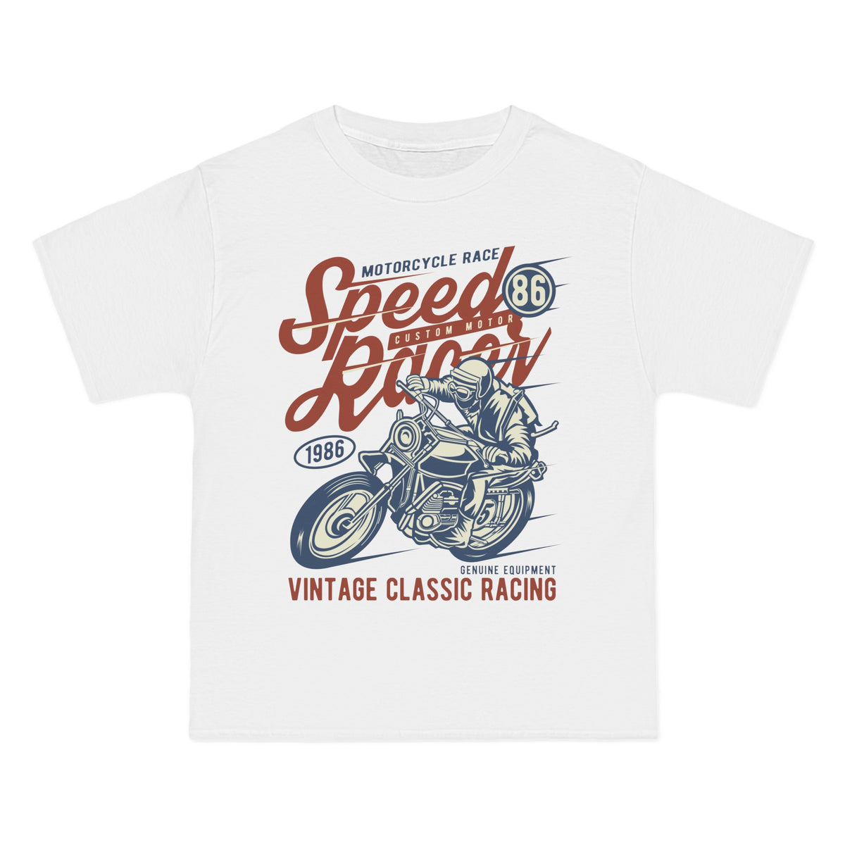 Speed Racer Motor Retro Graphic Tee-INNBLAC Fashion Apparel