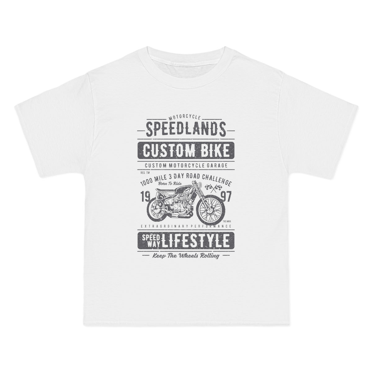 Speedlands Custom Bike Graphic Tee-INNBLAC Fashion Apparel