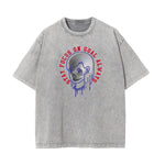 Stay Focus On Goal Always Graphic Washed Tee-INNBLAC Fashion Apparel